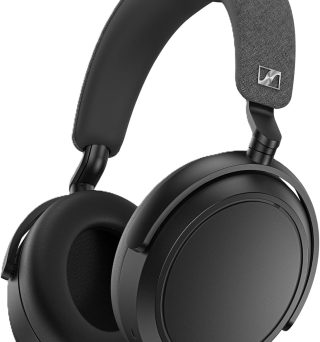 Sennheiser Momentum 4 Wireless Noise Cancelling Headphones - Bluetooth Headset for Crystal-Clear Calls with Adaptive Noise Cancellation, Over-Ear Headphones, 60h Battery Life, Folding Design, Black