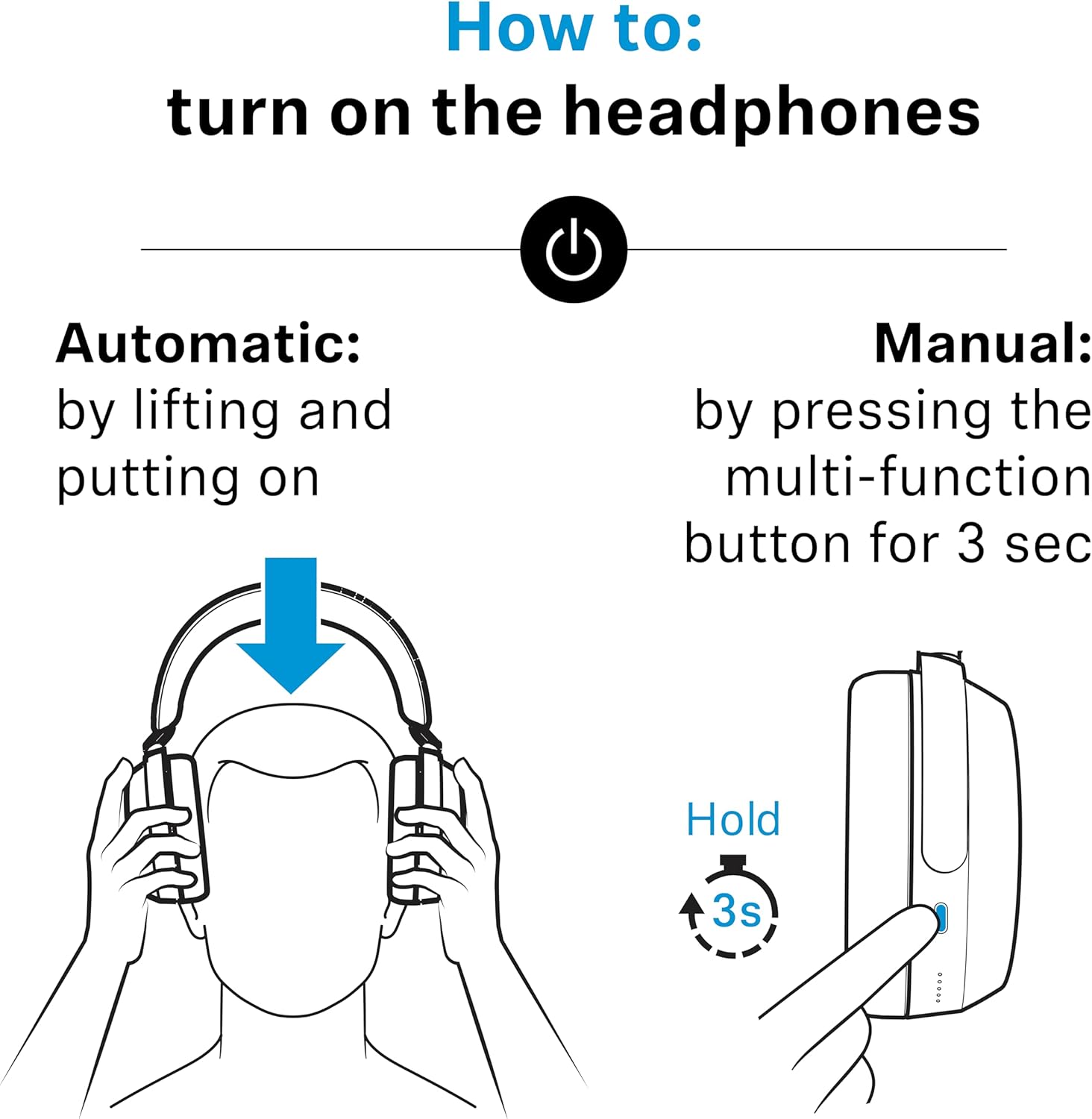 Sennheiser Momentum 4 Wireless Noise Cancelling Headphones - Bluetooth Headset for Crystal-Clear Calls with Adaptive Noise Cancellation, Over-Ear Headphones, 60h Battery Life, Folding Design, Black - Image 12
